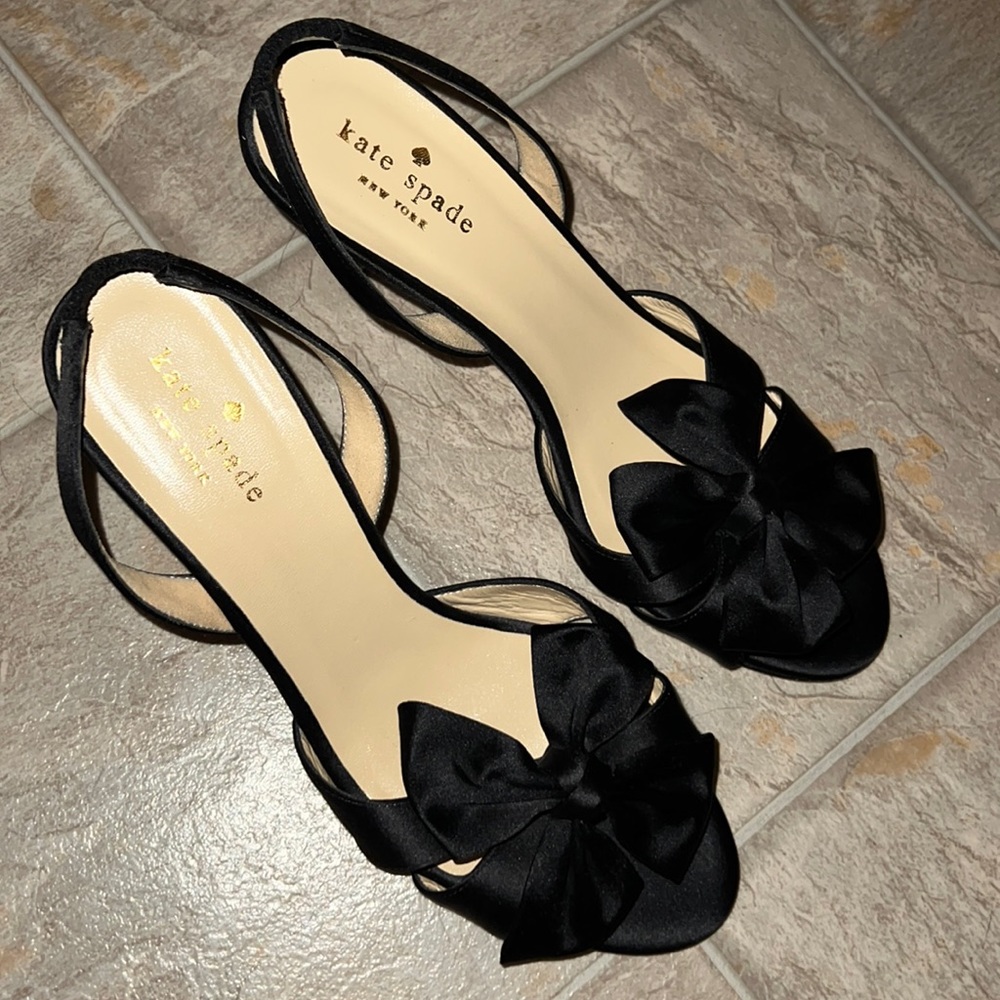 Kate Spade Marlena Satin Sling Back Pump
